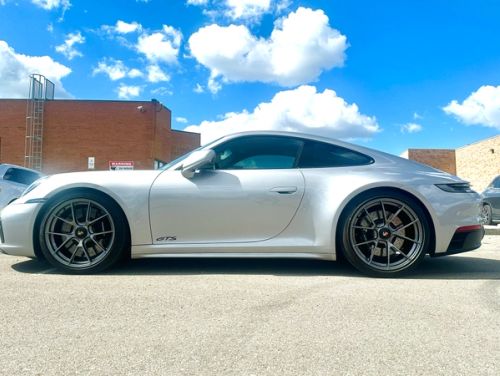 Silver Porsche 911 - VS-5RS in Anthracite