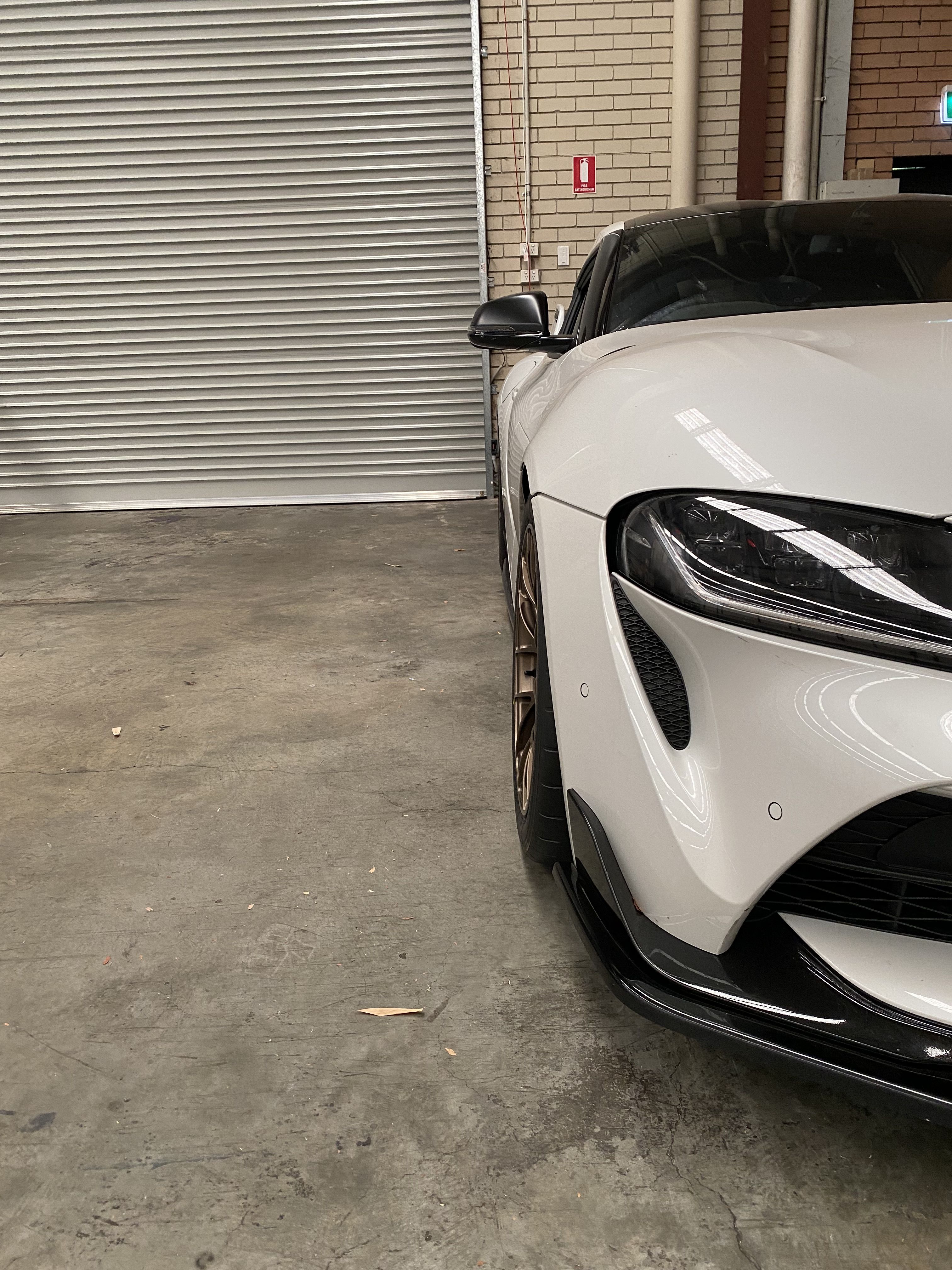 Toyota GR Supra with 18