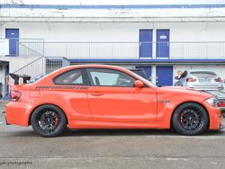 Orange BMW 1M - ARC-8 in Satin Black
