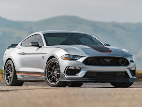 Silver Ford Mustang - VS-5RS in Anthracite