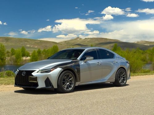 Silver Lexus IS - SM-10RS in Anthracite