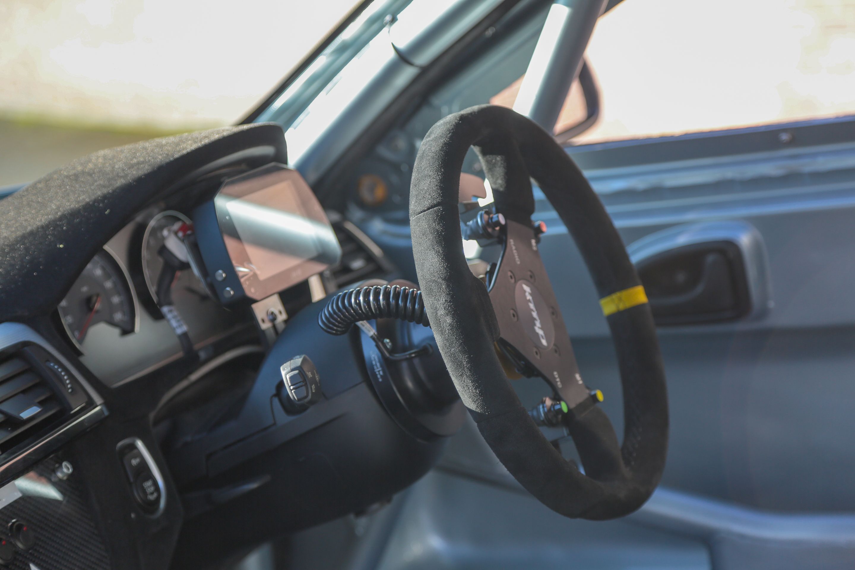 Multicolor BMW F82 Coupe M4 with 18" SM-10 Apex wheels in Satin Black