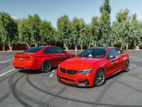 Red BMW M4 - VS-5RS in Anthracite