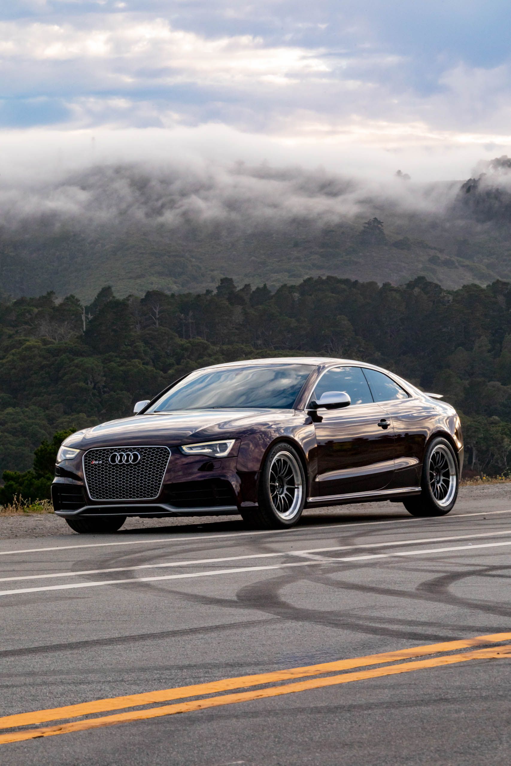 Red Audi RS 5 - SL-12RT in Anthracite