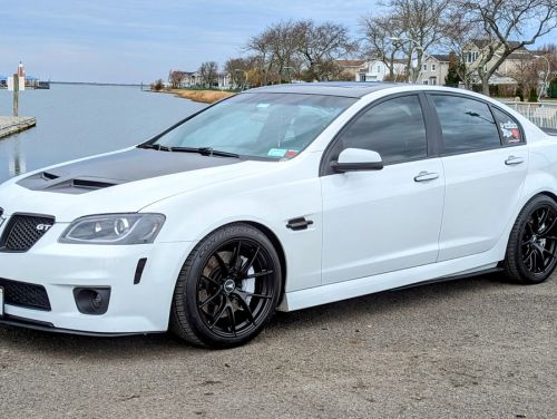 White Pontiac G8 - VS-5RS in Satin Black