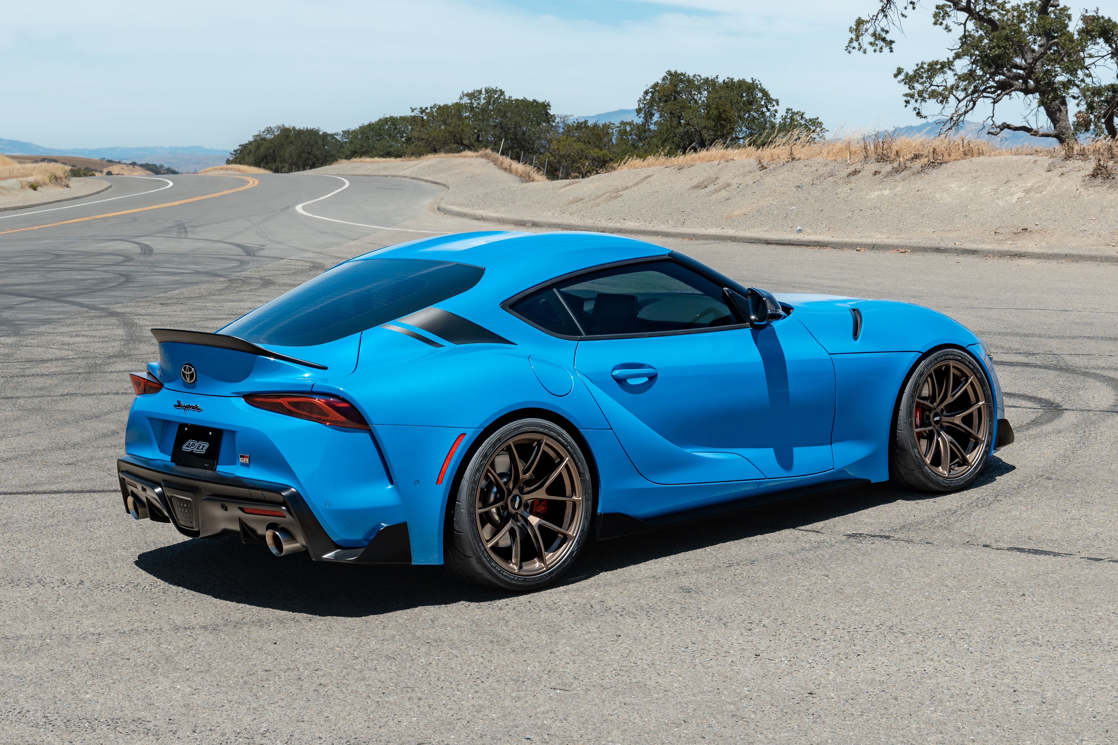 Toyota GR Supra with 19