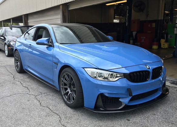 BMW F82 Coupe M4 with 18" SM-10 in Anthracite