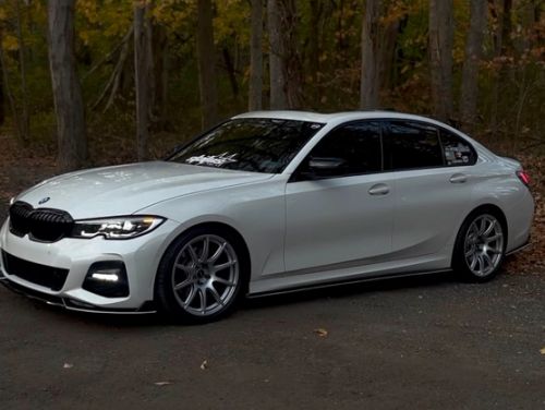White BMW 3 Series - SM-10 in Race Silver