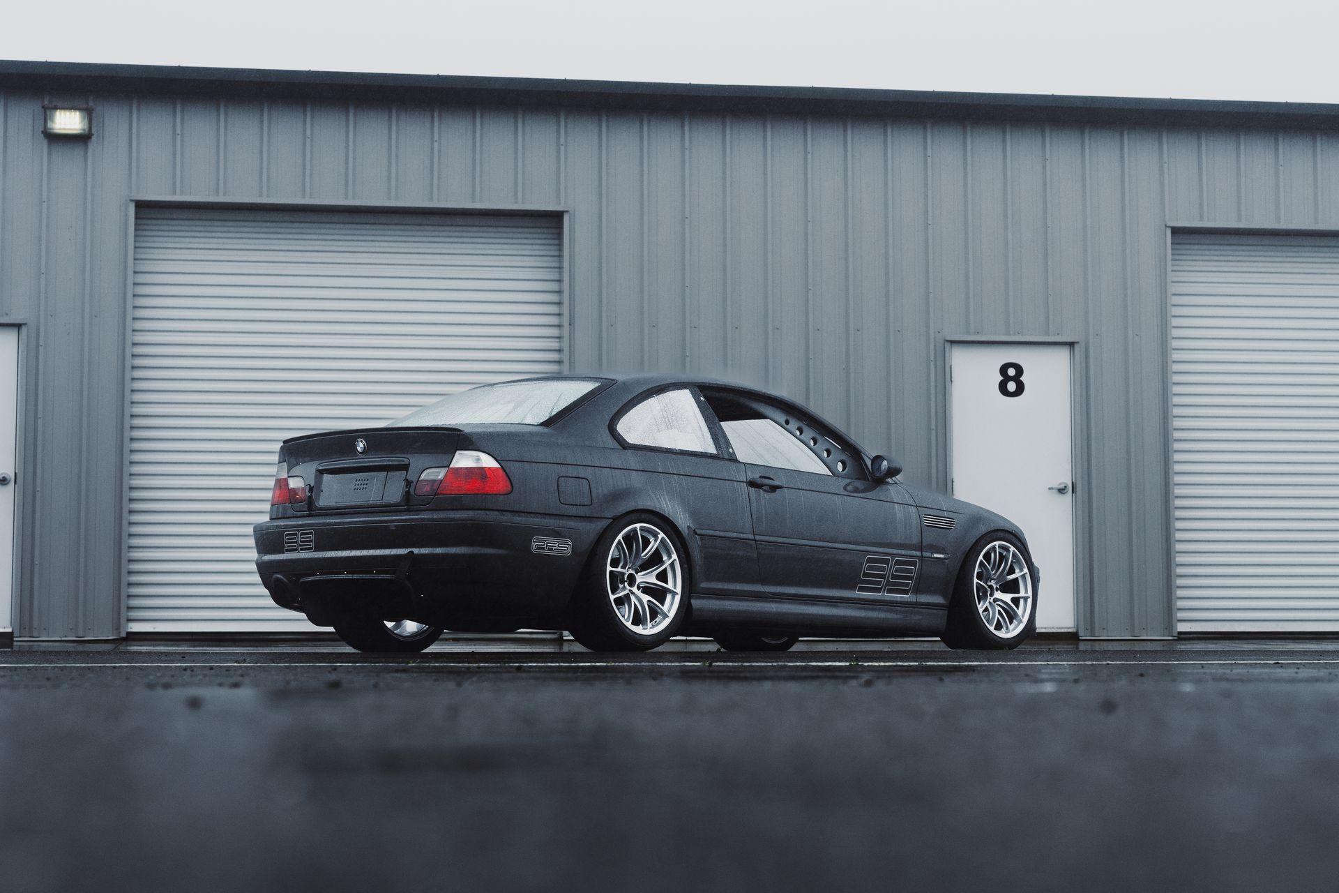 BMW E46 M3 with 18