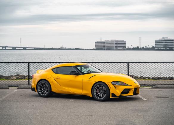 Toyota GR Supra with 18" SM-10 in Anthracite