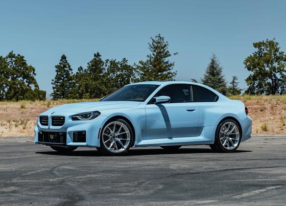 BMW G87 M2 with 20" VS-5RS in Brushed Clear