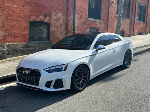 White Audi S5 - SM-10 in Anthracite