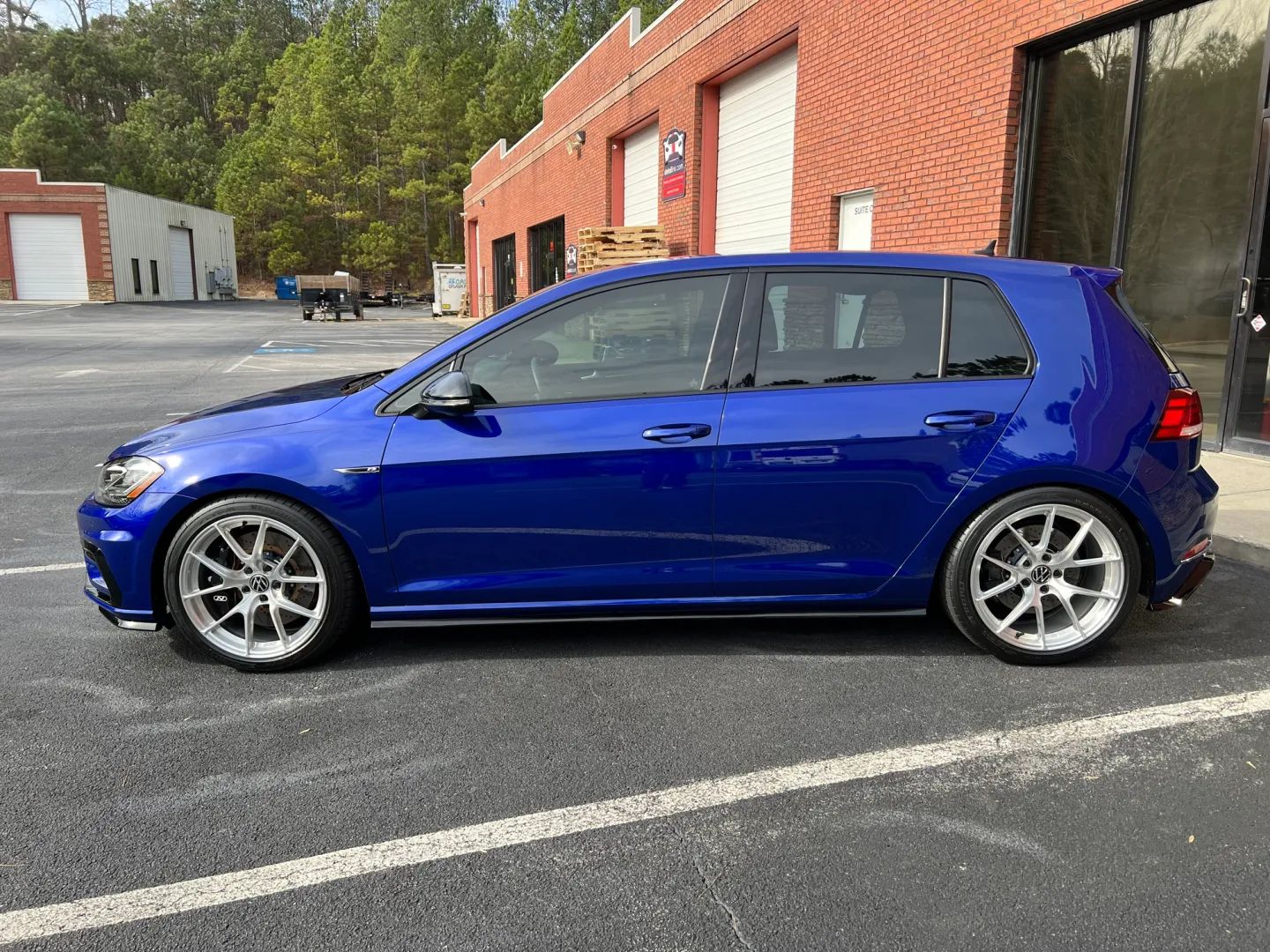 VW MK7 Golf R with 18