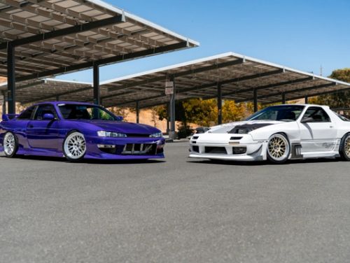 Purple Nissan 240SX - ML-10RT in Machined Lip Brushed Clear