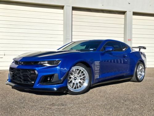 Blue Chevrolet Camaro - ML-10RT in Machined Lip Brushed Clear