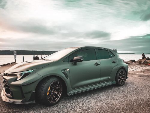 Green Toyota Corolla - VS-5RS in Satin Bronze