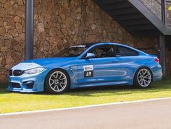 Blue BMW M4 - VS-5RS in Brushed Clear