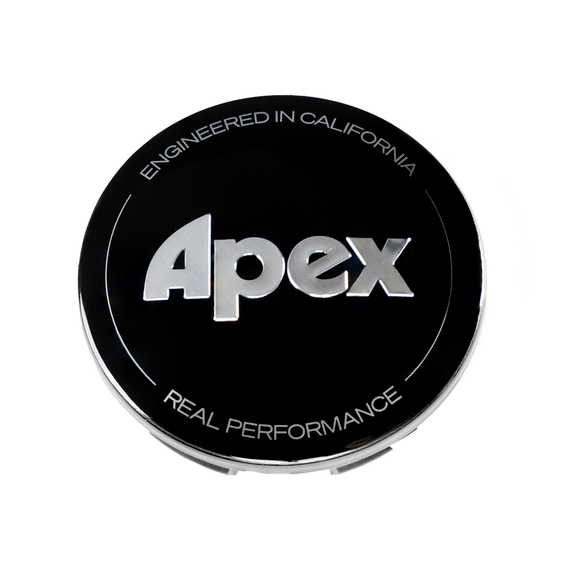 Apex Gloss Wheel Center Caps New Logo
