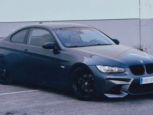Grey BMW 3 Series - VS-5RS in Satin Black