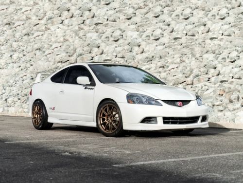 White Acura RSX - SM-10RS in Satin Bronze
