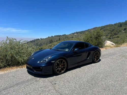 Blue Porsche Cayman - VS-5RS in Satin Bronze