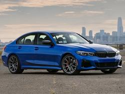 Blue BMW 3 Series - SM-10 in Anthracite