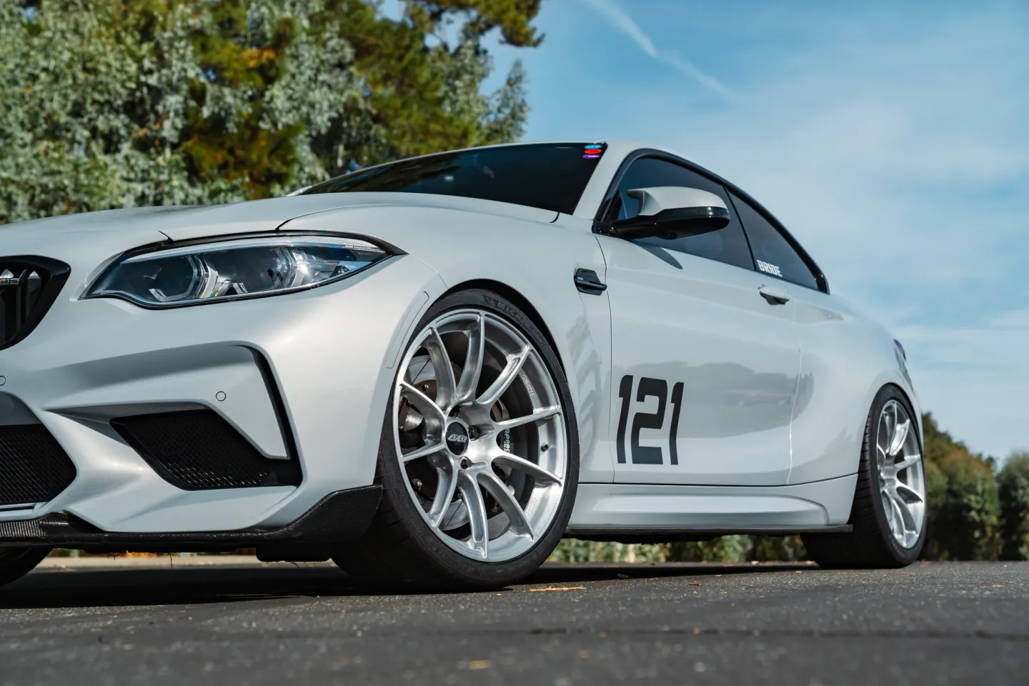 BMW F87 M2 with 19