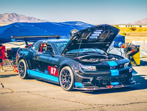 Black Chevrolet Camaro - SM-10 in Satin Black