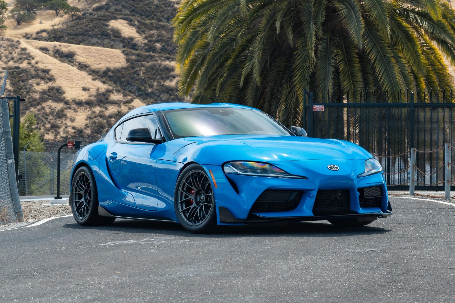 Toyota GR Supra with 18