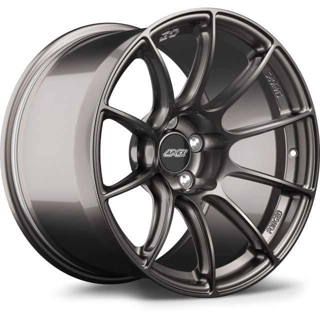 APEX Wheels 18" SM-10RS in Anthracite with Gloss Black center cap