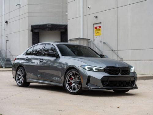 Grey BMW 3 Series - VS-5 in Hyper Black