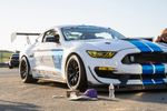 Ford S550 Mustang GT350 with 18" EC-7 in Satin Black