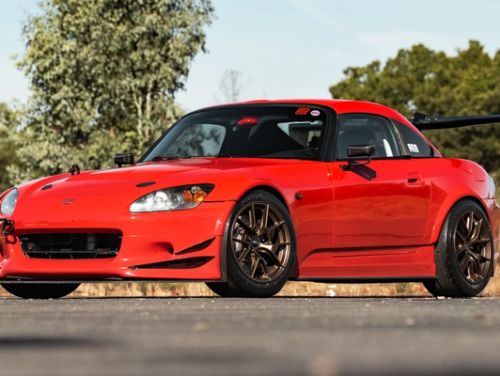 Red Honda S2000 - VS-5RS in Satin Bronze