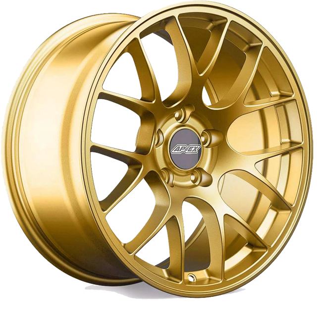 Apex Wheels 18" EC-7 in Gloss Gold