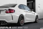 BMW F87 M2 with 18" FL-5 in Race Silver