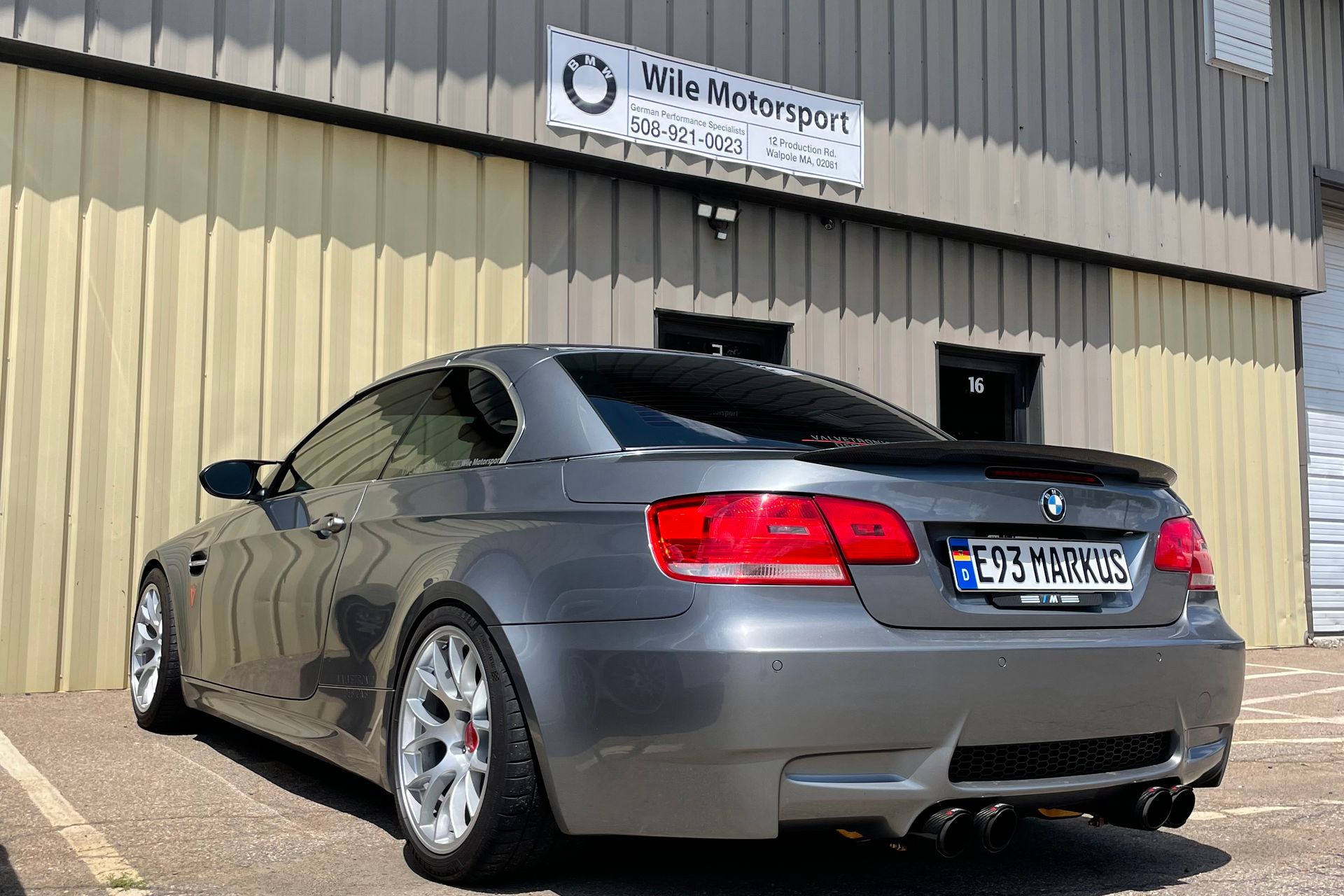 E93 Rims Deep BMW E93 Convertible M3 with 18