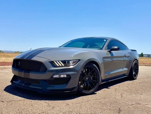 Grey Ford Mustang - EC-7 in Satin Black