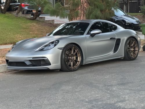 Silver Porsche Cayman - SM-10RS in Satin Bronze