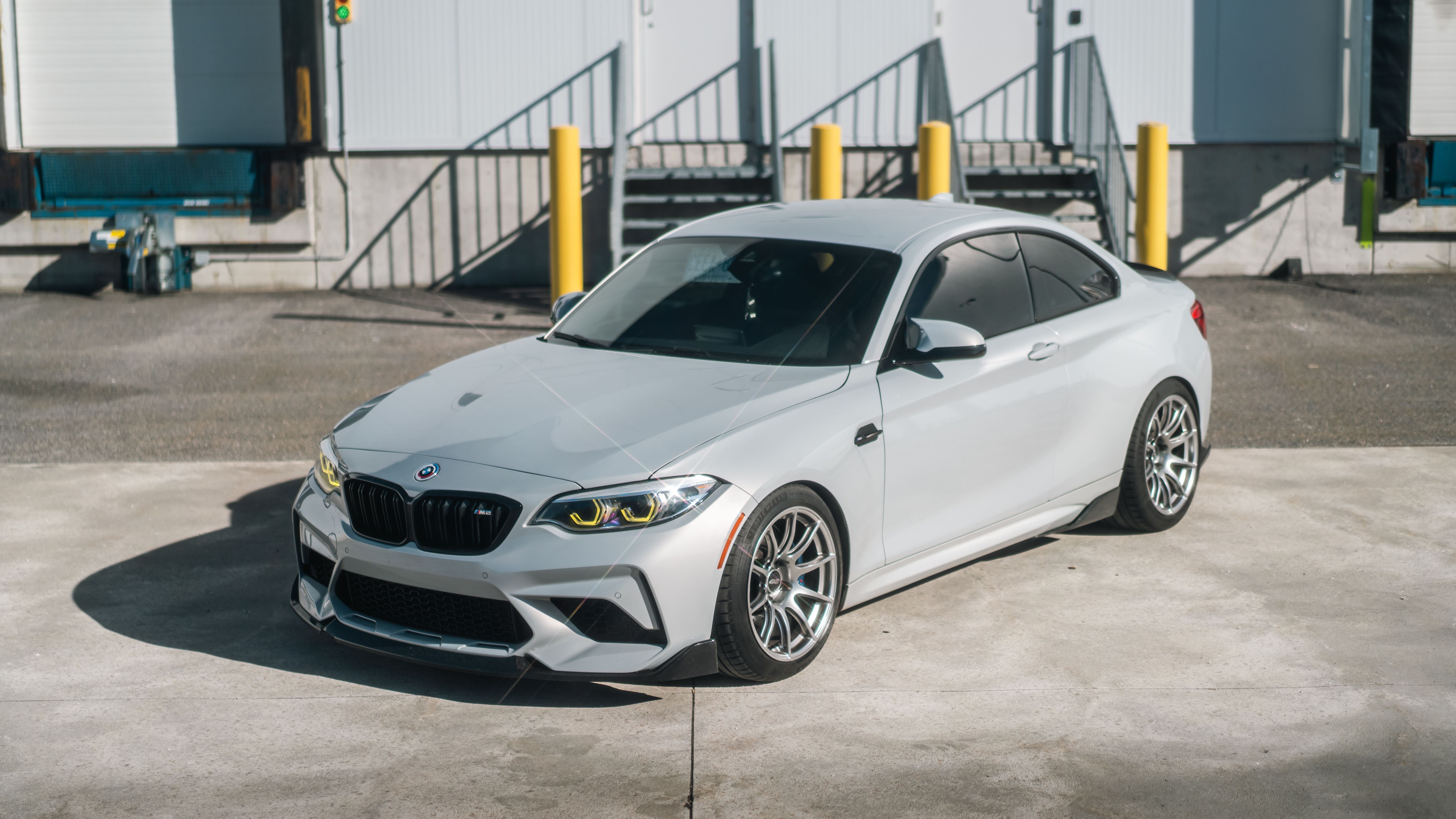 Silver BMW M2 - SM-10 in Anthracite