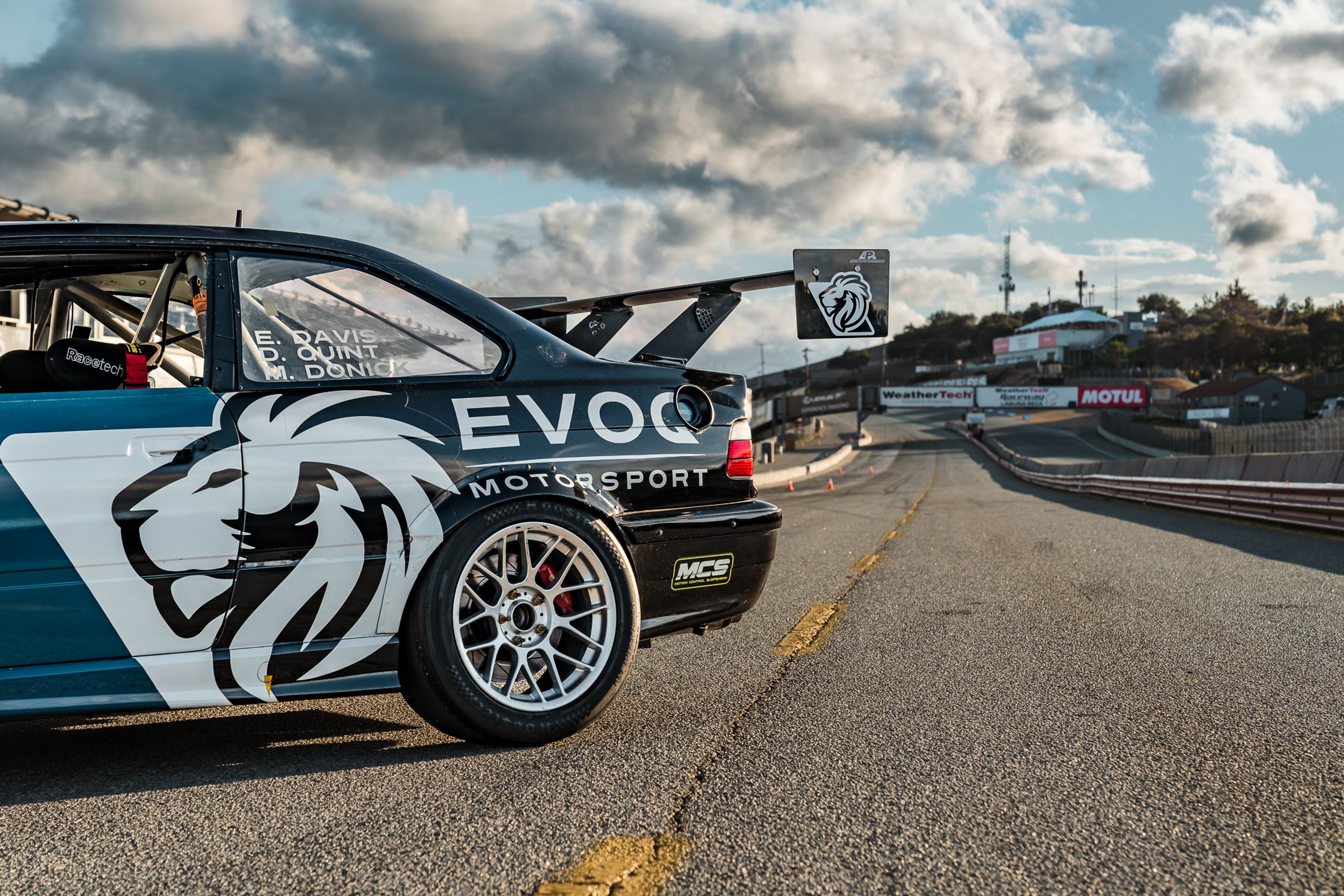 Multicolor BMW E36 3 Series with 17" ARC-8 Apex wheels in Hyper Silver