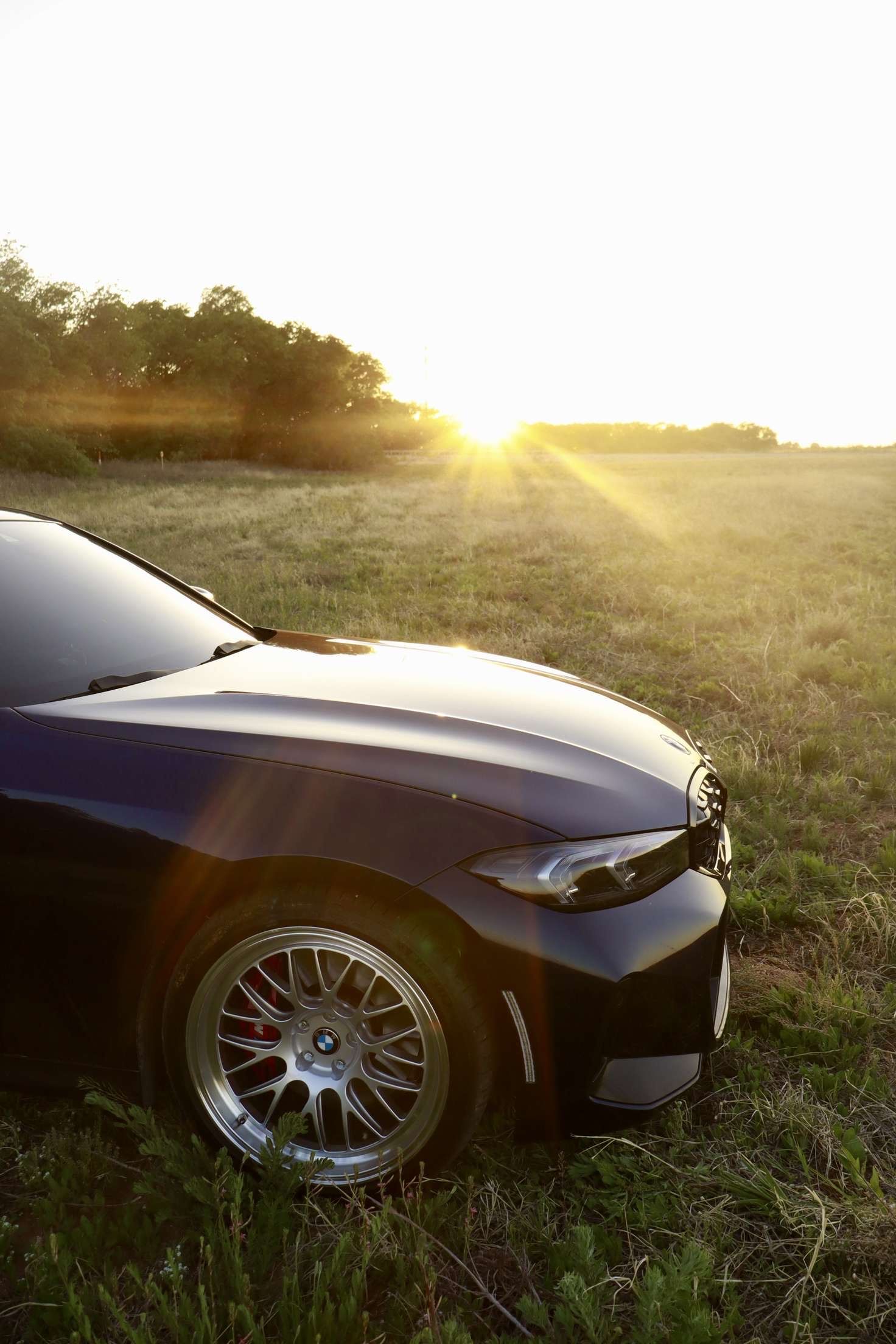 Black BMW G20 Sedan 3 Series with 19" ML-10RT Apex wheels in Machined Lip Race Silver
