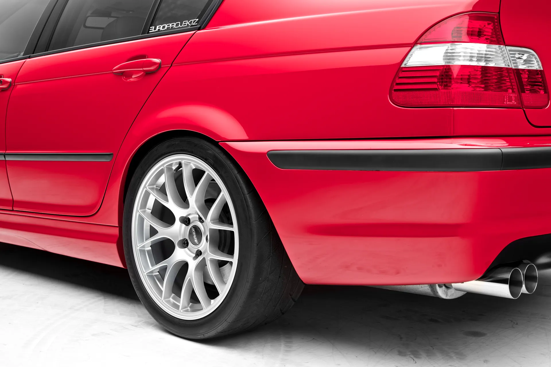 E46 Sport Rims E46 Non-M Fitment – Staggered and Aggressive