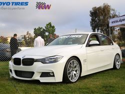 White BMW 3 Series - EC-7 in Race Silver