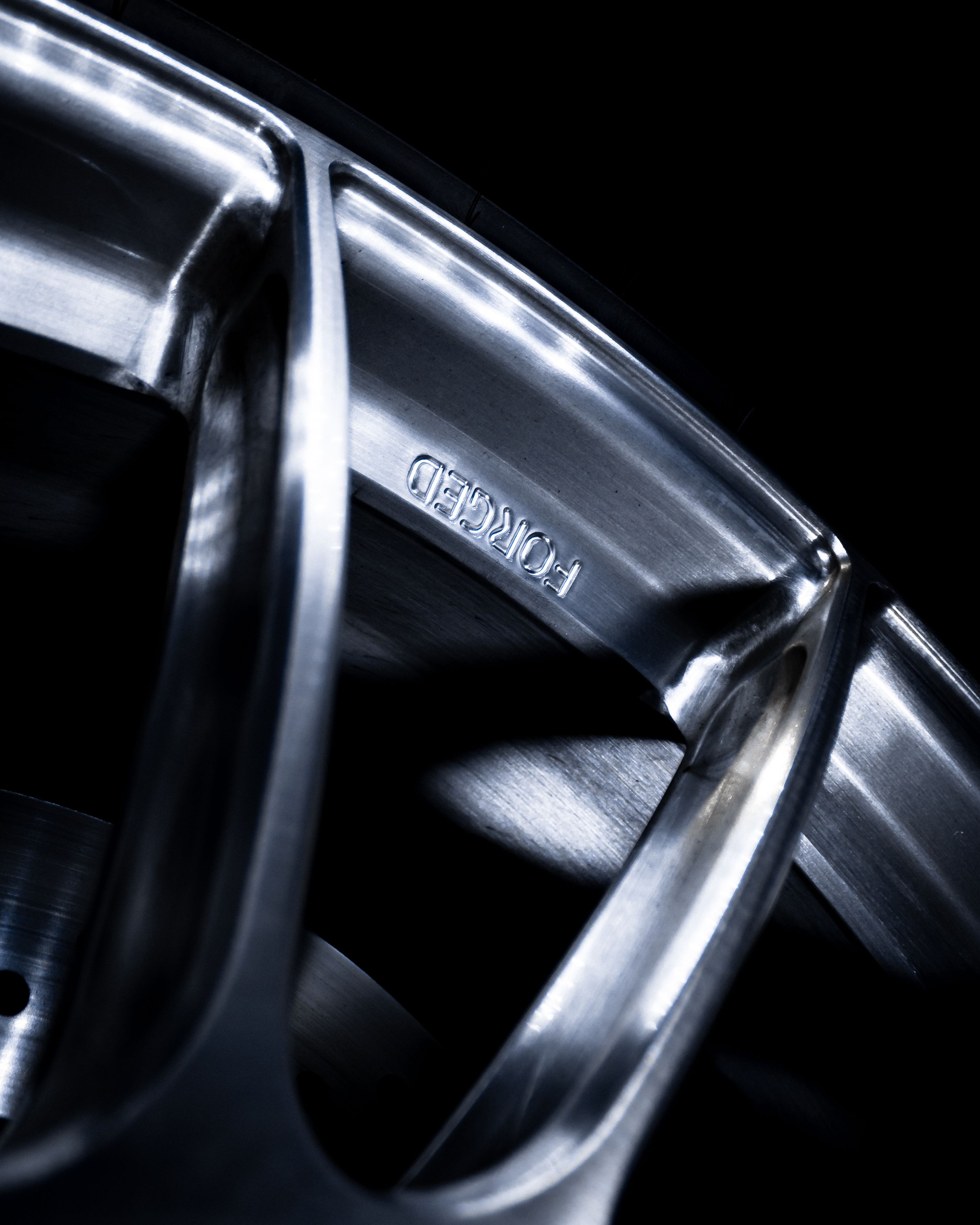 Black BMW F87 M2 with 19" SM-10RS Apex wheels in Brushed Clear