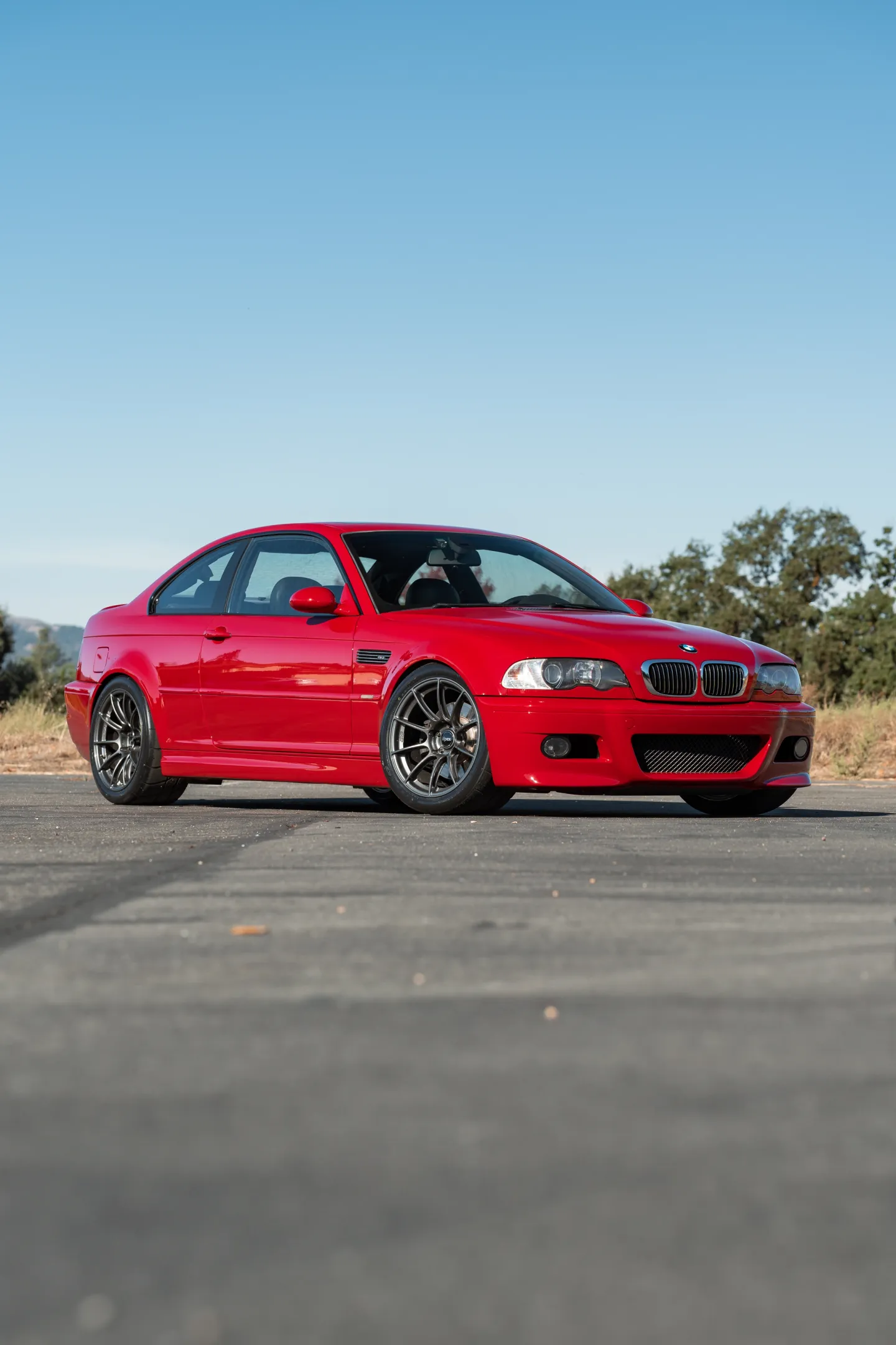 BMW E46 M3 with 18" SM-10RS Wheels in Anthracite