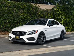 White Mercedes-Benz C-Class AMG - VS-5RS in Anthracite