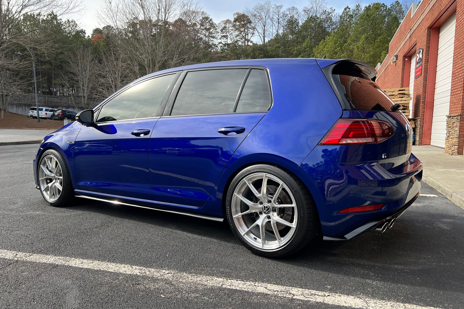 Golf 7 R Rims Look VW MK7 Golf R with 18
