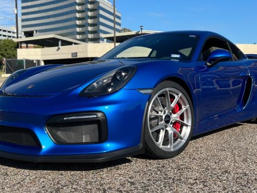 Blue Porsche Cayman - VS-5RS in Brushed Clear