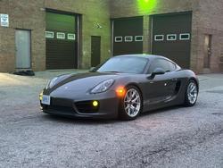 Grey Porsche Cayman - VS-5RS in Brushed Clear