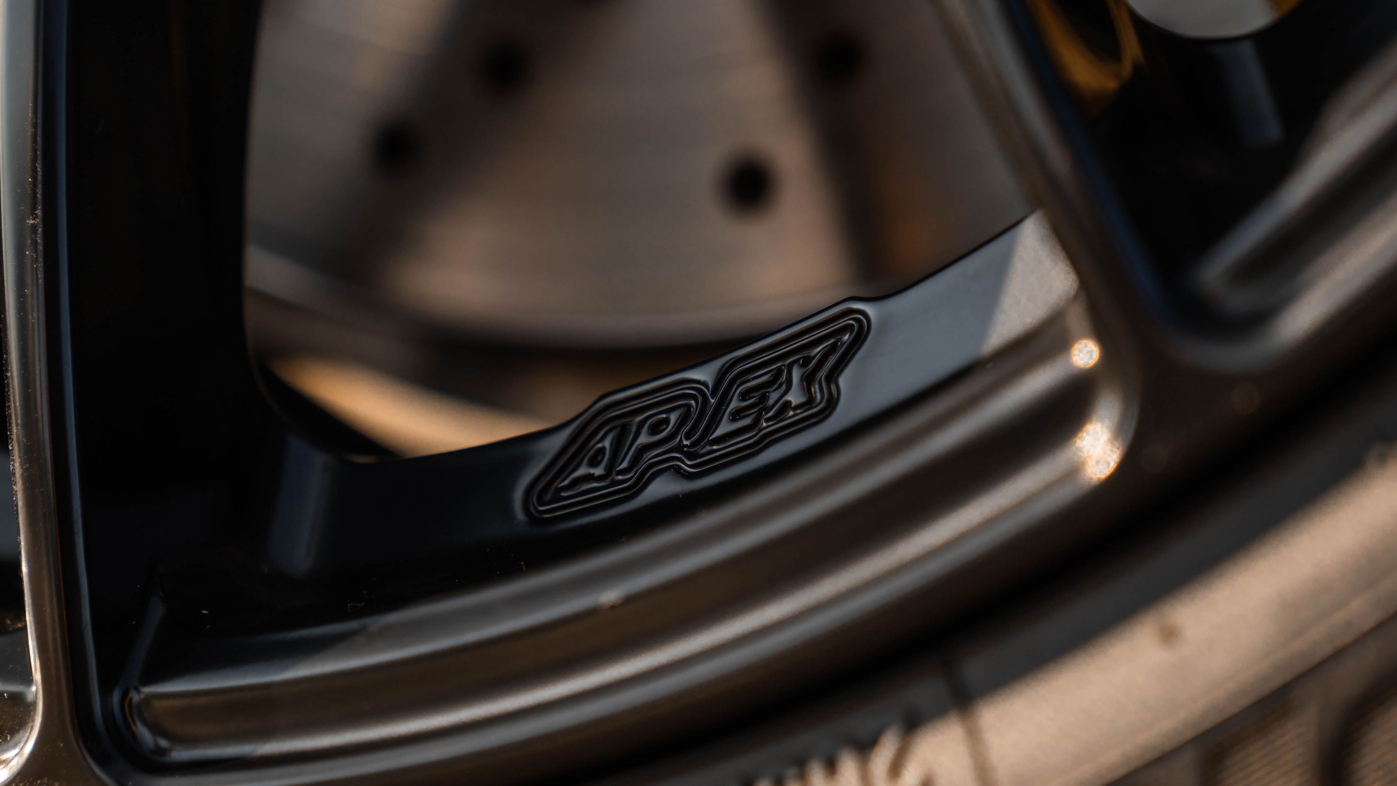 Grey BMW E92 Coupe M3 with 18" VS-5RS Apex wheels in Satin Black